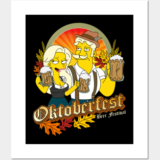 Oktoberfest Beer Festival Posters and Art